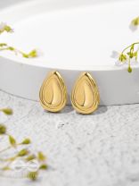 Medusa's Tears - Golden Ear Studs