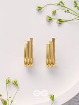 Brilliant Beams - Golden Earrings