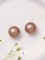 Drop Of Mocha - Casual Stud Earrings