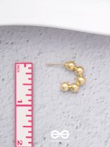 Spell Beads - Classy  Golden  Earrings  