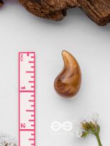 Chestnut Chic - Acrylic Earrings