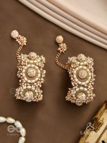 Shlaghya - The Glorious Creations - Beaded Hand Embroidered Cuff Bracelets (Set Of 2)