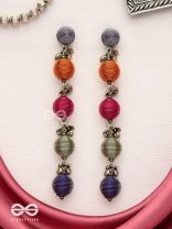The Musical Threads - Oxidised Earrings