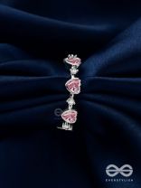 Mi Amor - Silver Embellished Ring (Adjustable)