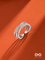 The Precious Proposal - Cubic Zirconia Silver Ring (Adjustable)