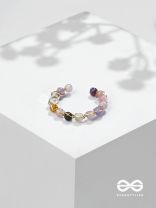 The Pastel Gravel  - Golden Ring (Adjustable)