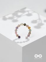 The Pastel Gravel  - Golden Ring (Adjustable)
