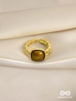 The Cocoa Charisma - Golden Ring (Adjustable)