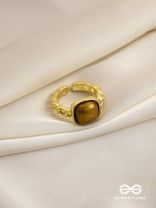 The Cocoa Charisma - Golden Ring (Adjustable)