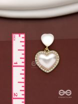 Cherished Hearts- Sparkling Stud Earrings