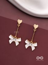 Love Knots- Elegant dangle earrings