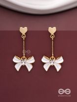 Love Knots- Elegant dangle earrings