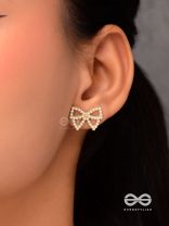 Belle Bows- Sophisticated bow earrings