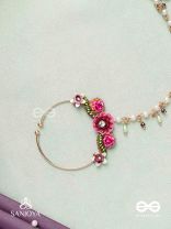 VARNAMALA ABHUSHANA - ADORNMENT OF COLORS - FLORAL MOTIFS WITH PEARLS NATH