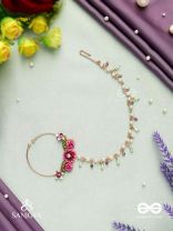 VARNAMALA ABHUSHANA - ADORNMENT OF COLORS - FLORAL MOTIFS WITH PEARLS NATH