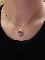 Glittering Heart - Crystal Love Pendant