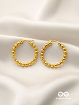 AURELIA HOOPS – CLASSIC STAINLESS STEEL HOOP EARRINGS