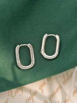 GLINT HOOPS-  MINIMALISTIC SILVER HOOPS