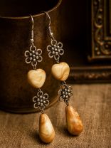 SANDSTONE BLOOM- RUSTIC CHARM DANGLERS