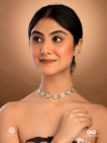 PETAL PARADE - ENAMELLED VINTAGE STYLE CHOKER