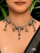 NANDI GRACE - TRIBAL OXIDISED NECKLACE