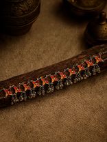 FIREBELLS - ENAMELLED OXIDISED CHOKER