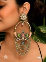 PASTEL WHIM – STATEMENT ENAMELLED CHANDBALI 