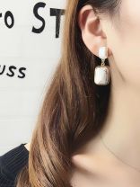 Golden Marvellous Marble Aliza Earrings