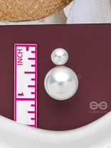 Simplicity is Endearing, Precious Pearl earrings