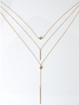 The Style Slayer Multilayered Golden Necklace