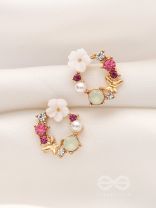 The Essence of Spring - Cute Embellished Earrings