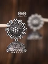 The Intricate Sun Jhumkas - Premium Statement Earrings