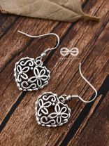 The Intricate Hearts - Tiny Trinket Earrings