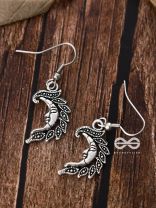 The Sleepy Moon - Tiny Trinket Earrings