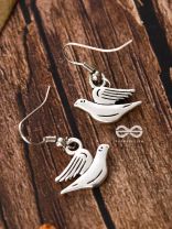 The Doves of Peace - Tiny Trinket Earrings