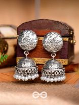 The Love for Intricacy- Oxidised Boho Earrings