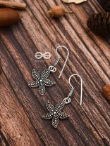 The Cute Little Starfish Hooks - Tiny Trinket Earrings