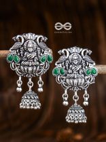 The Divine Goddess (Emerald Green) - Embellished Oxidised Collection