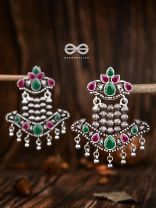 The Statement Makers (Ruby Emerald) - Embellished Oxidised Collection