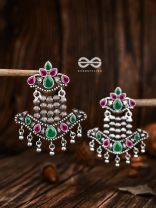 The Statement Makers (Ruby Emerald) - Embellished Oxidised Collection