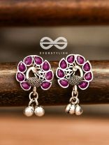 The Cute Peacocks (Ruby Red) - The Melodious Ghungroo Collection