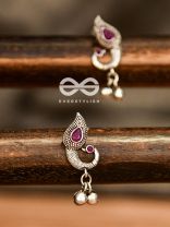 The Vintage Peacocks (Ruby Red) - The Melodious Ghungroo Collection