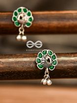 The Vintage Peacocks (Ruby Red) - The Melodious Ghungroo Collection