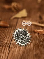 The Vintage Artistic Sun - Oxidised Boho Ring