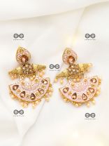 The Marvellous Meenakari Collection - Ira Earrings - Pink