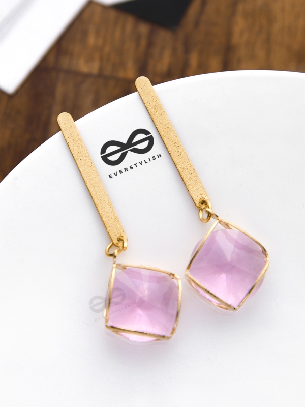 The Dangling Elegance (Taffy Pink) - The Golden Charm Collection