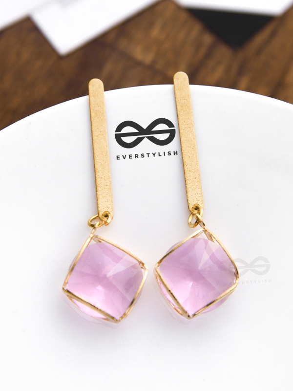 The Dangling Elegance (Taffy Pink) - The Golden Charm Collection