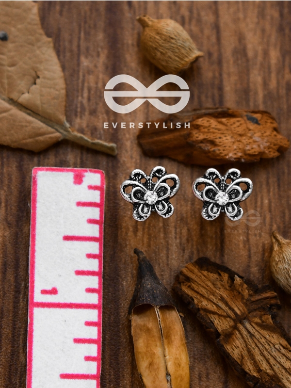 The Little Cutesy Butterflies - Tiny Trinket Earrings
