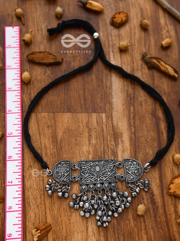 The Bohemian Artwork - Classic Oxidised Choker
