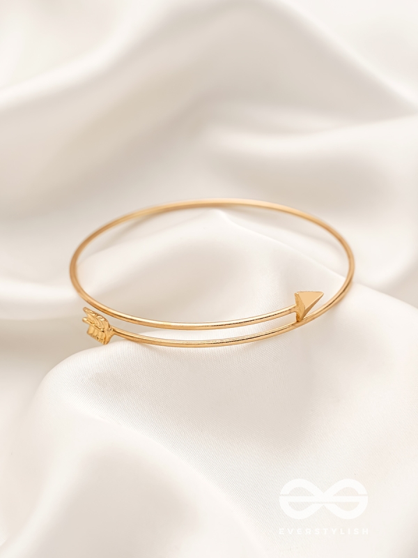 The Warrior Within - Golden Statement Bracelet